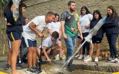 Lançamento de foguetes!